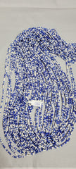 Blue and White  Waist Beads
