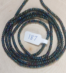 Multicolored Deep Waist Beads