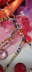 Multicolor Shiny Waist Beads