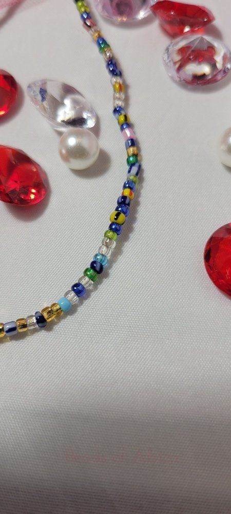 Multicolor Shiny Waist Beads