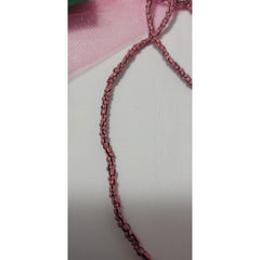 Red and Black Striped Waist Beads