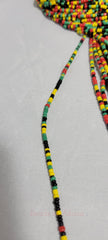 Round Multi Color Mixed Waist Beads