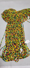Round Multi Color Mixed Waist Beads