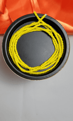 All Yellow Waist Beads - Beads Of Africa