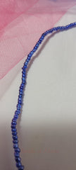 Royal Blue Shiny Waist Beads