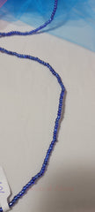 Royal Blue Shiny Waist Beads