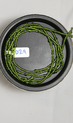 Shiny Green Waist Beads - Beads Of Africa