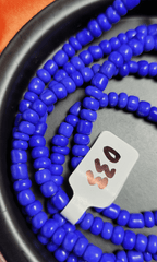 Royal Blue Waist Beads - Beads Of Africa